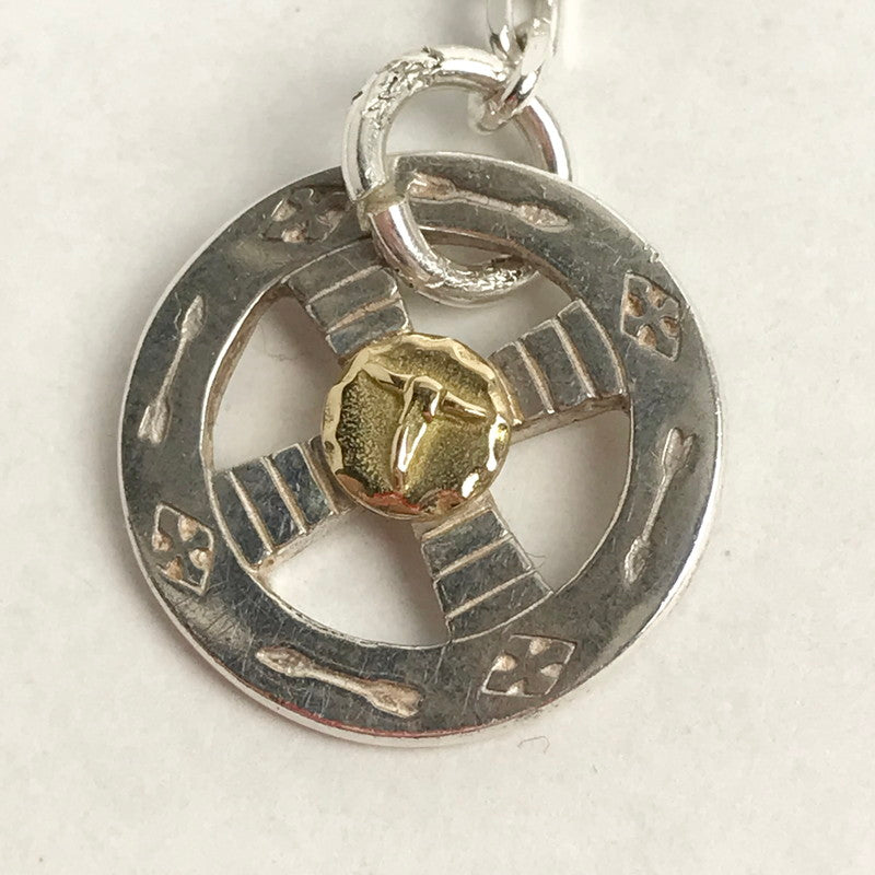 【中古品】【メンズ】 TADY&KING タディ＆キング イーグルフック GP付 ホイール アクセサリー シルバー925 Ｋ18 192-260903-mh-07-fuzh カラー：シルバー 万代Net店