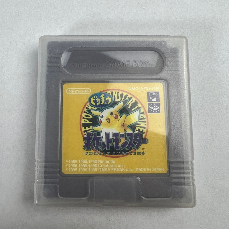 【中古美品】 GAME BOY GB ゲームボーイ ソフト ジービー ポケットモンスター ピカチュウ ソフトのみ 023-260903-mh-57-fuz 万代Net店