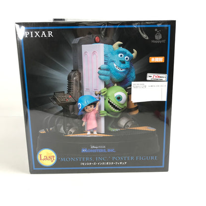 【中古美品】 Happyくじ PIXAR Last賞 モンスターズインク ポスターフィギュア 041-260905-ky-19-fuzh 万代Net店