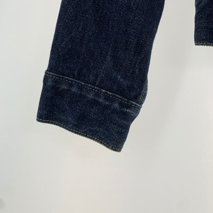 【中古品】【メンズ】 LEVIS リーバイス 71557 DENIM JACKET デニムジャケット ボタン裏J22 145-260831-ny-11-fuzh サイズ：34 カラー：インディゴ 万代Net店