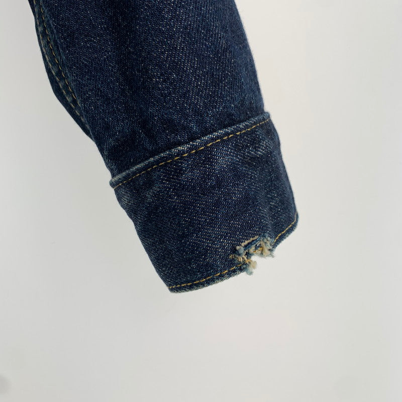 【中古品】【メンズ】 LEVIS リーバイス 71557 DENIM JACKET デニムジャケット ボタン裏J22 145-260831-ny-11-fuzh サイズ：34 カラー：インディゴ 万代Net店