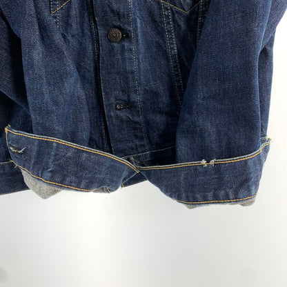 【中古品】【メンズ】 LEVIS リーバイス 71557 DENIM JACKET デニムジャケット ボタン裏J22 145-260831-ny-11-fuzh サイズ：34 カラー：インディゴ 万代Net店
