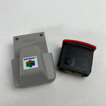 【現状渡し品】 動作未確認 Nintendo64 N64 ニンテンドー64 メモリー拡張パック 振動パック セット 023-260903-mh-62-fuz 万代Net店
