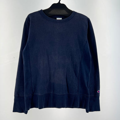 【中古品】【メンズ】 CHAMPION チャンピオン SWEAT PARKA スウェットパーカー スウェット トレーナー NAVY SIZE:XL ※色ムラ・毛玉有 148-260919-io-12-fuzh カラー：ネイビー 万代Net店