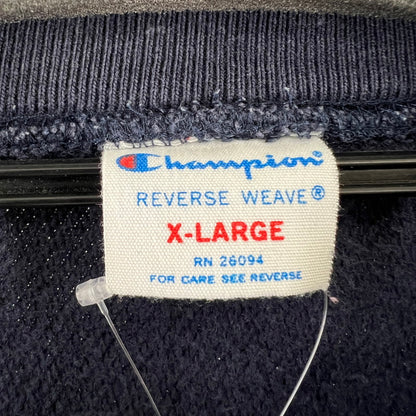 【中古品】【メンズ】 CHAMPION チャンピオン SWEAT PARKA スウェットパーカー スウェット トレーナー NAVY SIZE:XL ※色ムラ・毛玉有 148-260919-io-12-fuzh カラー：ネイビー 万代Net店