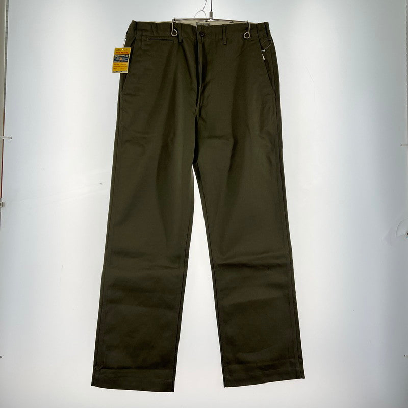 【中古品】【メンズ】 BUZZ RICKSON'S バズリクソンズ BR40025A オリジナルスペック チノ 156-260901-ny-04-fuzh サイズ：W34 カラー：カーキ 万代Net店