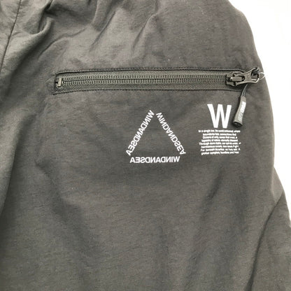 【中古品】【メンズ】 WIND AND SEA ウィンダンシー WDS-O-MTC-24-Q2-PT-01 NYLON TRACK PANTS ナイロントラックパンツ BLACK XLサイズ 153-260903-io-18-fuzh カラー：ブラック 万代Net店