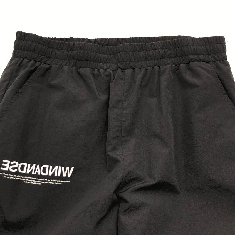 【中古品】【メンズ】 WIND AND SEA ウィンダンシー WDS-O-MTC-24-Q2-PT-01 NYLON TRACK PANTS ナイロントラックパンツ BLACK XLサイズ 153-260903-io-18-fuzh カラー：ブラック 万代Net店