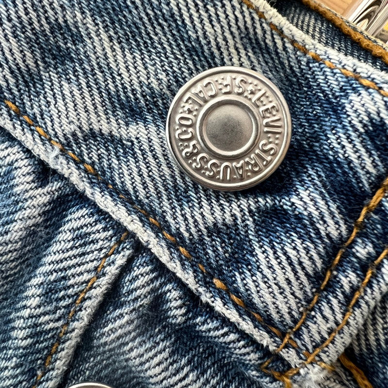 【中古品】【メンズ】 LEVIS リーバイス 501-0000 DENIM PANTS デニムパンツ 裏524 USA製 156-260901-ny-12-fuzh サイズ：35×34 カラー：ライトブルー 万代Net店