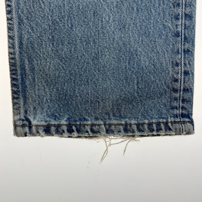 【中古品】【メンズ】 LEVIS リーバイス 501-0000 DENIM PANTS デニムパンツ 裏524 USA製 156-260901-ny-12-fuzh サイズ：35×34 カラー：ライトブルー 万代Net店