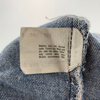 【中古品】【メンズ】 LEVIS リーバイス 501 80年代 デニムパンツ カラーLIGHT BLUE サイズ SIZE:40×32相当 156-260901-ky-01-fuzh 万代Net店
