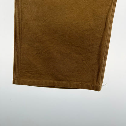 【中古品】【メンズ】 THE FLAT HEAD ザフラットヘッド LOT-PN-12W ダブルニーペインターパンツ 156-260901-ny-05-fuzh サイズ：33 カラー：ブラウン 万代Net店