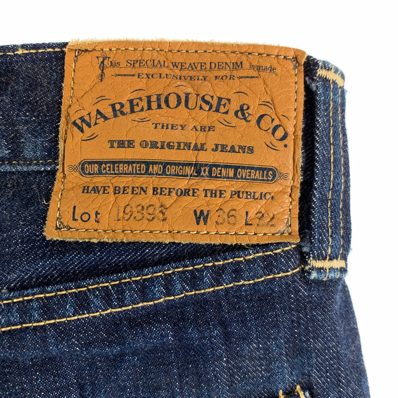 【中古品】【メンズ】 WAREHOUSE ウエアハウス WH-1939S MONTGOMERY WARD TYPE SLIM カラーINDIGO SIZE:36×32 156-260901-ky-05-fuzh 万代Net店