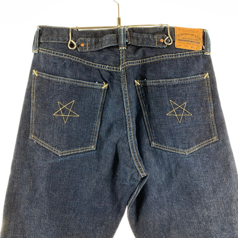 【中古品】【メンズ】 WAREHOUSE ウエアハウス 1939 デニムパンツ カラーINDIGO SZIE:W36 L32 シンチバック 156-260901-ky-09-fuzh 万代Net店