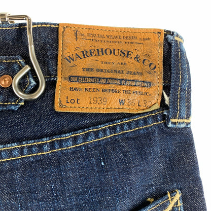 【中古品】【メンズ】 WAREHOUSE ウエアハウス 1939 デニムパンツ カラーINDIGO SZIE:W36 L32 シンチバック 156-260901-ky-09-fuzh 万代Net店