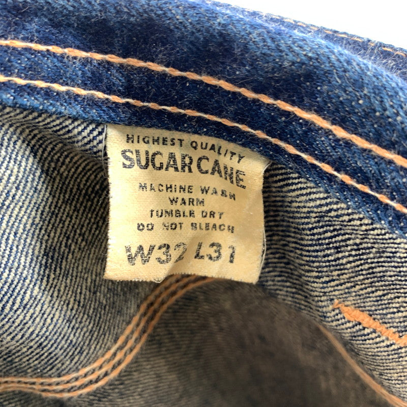 【中古品】【メンズ】 SUGAR CANE シュガーケーン SC41111H FIBER DENIM LONE STAR JEANS カラーBLUE SIZE:32×31 156-260901-ky-08-fuzh 万代Net店