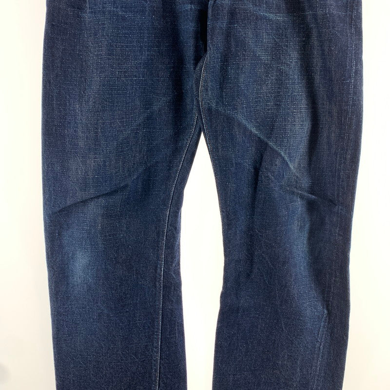 【中古品】【メンズ】 WAREHOUSE ウエアハウス×UNIQUE JEAN STORE GOLDMAN DENIM PANTS カラーBLUE SIZE:33 156-260901-ky-07-fuzh 万代Net店