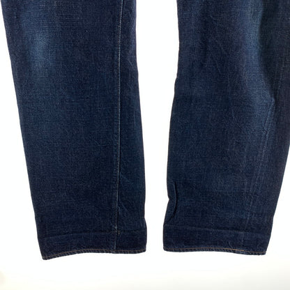 【中古品】【メンズ】 WAREHOUSE ウエアハウス×UNIQUE JEAN STORE GOLDMAN DENIM PANTS カラーBLUE SIZE:33 156-260901-ky-07-fuzh 万代Net店
