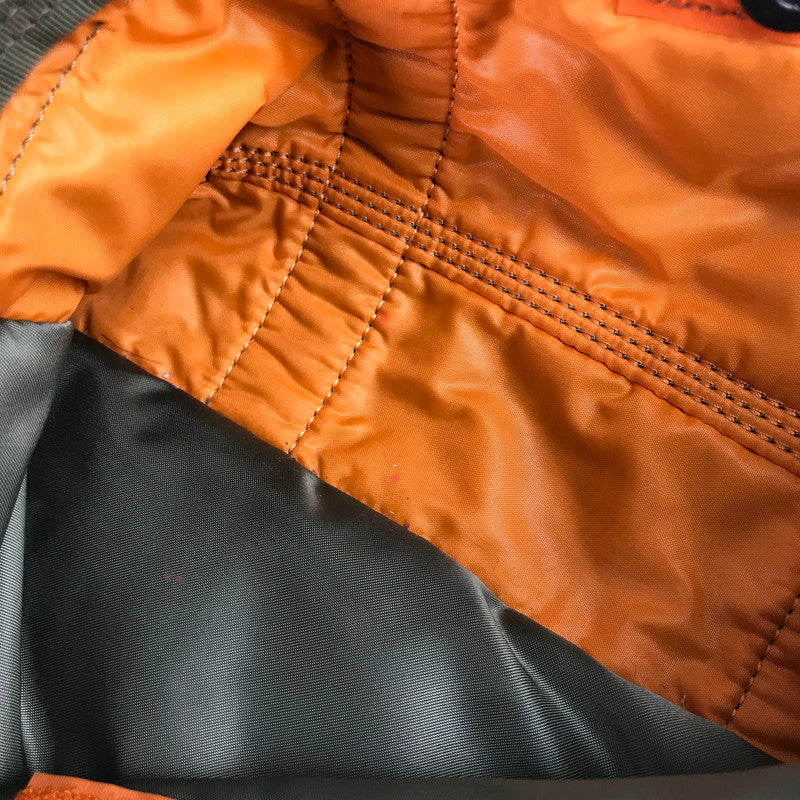 【中古品】【メンズ】 PORTER ポーター タンカー ダッフル ミニボストンバッグ ボストン バッグ カバン 188-260903-mh-03-fuzh カラー：カーキ（中オレンジ） 万代Net店