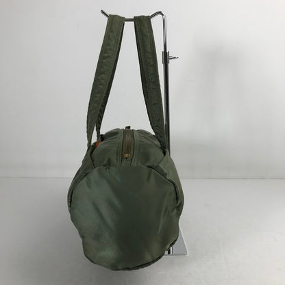 【中古品】【メンズ】 PORTER ポーター タンカー ダッフル ミニボストンバッグ ボストン バッグ カバン 188-260903-mh-03-fuzh カラー：カーキ（中オレンジ） 万代Net店