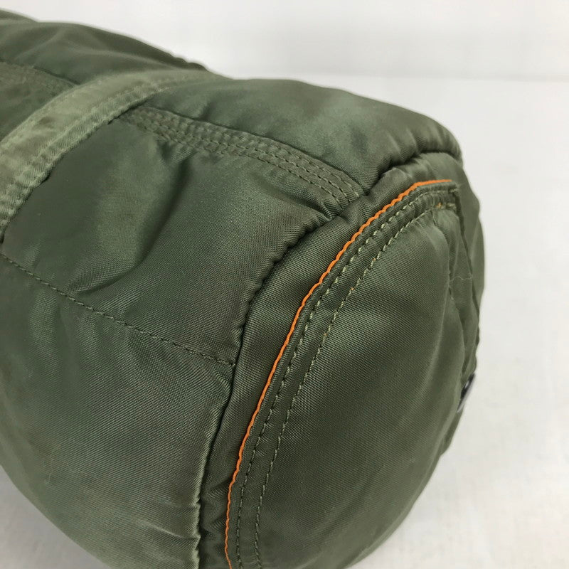 【中古品】【メンズ】 PORTER ポーター タンカー ダッフル ミニボストンバッグ ボストン バッグ カバン 188-260903-mh-03-fuzh カラー：カーキ（中オレンジ） 万代Net店