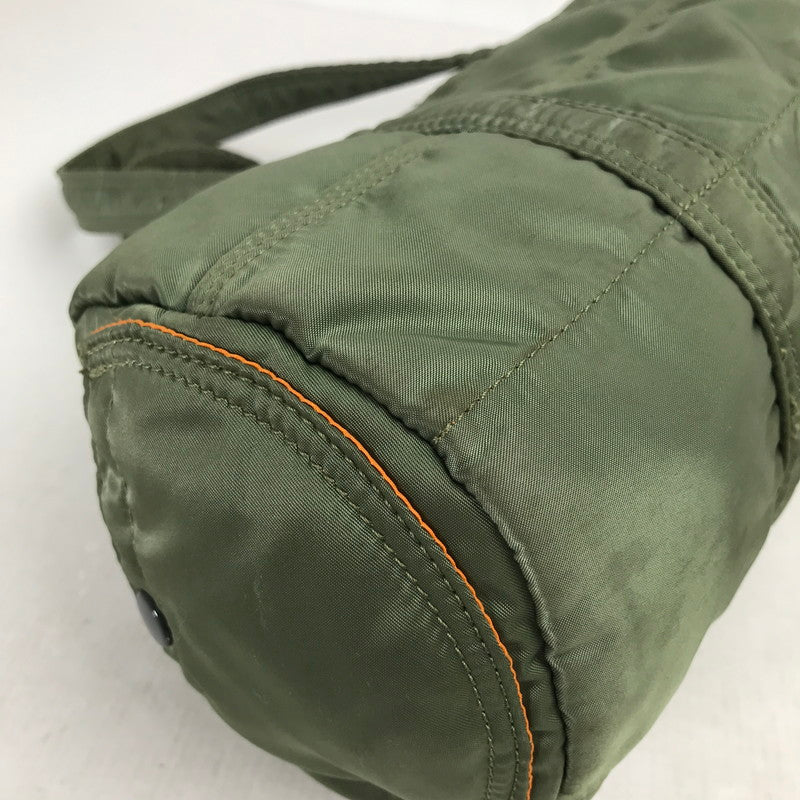 【中古品】【メンズ】 PORTER ポーター タンカー ダッフル ミニボストンバッグ ボストン バッグ カバン 188-260903-mh-03-fuzh カラー：カーキ（中オレンジ） 万代Net店