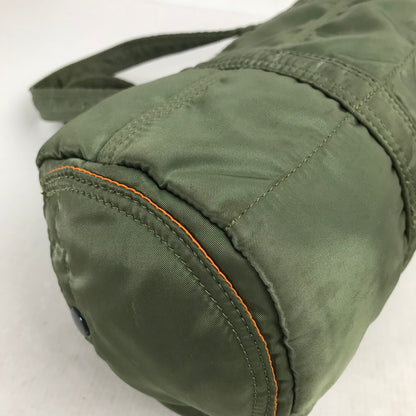【中古品】【メンズ】 PORTER ポーター タンカー ダッフル ミニボストンバッグ ボストン バッグ カバン 188-260903-mh-03-fuzh カラー：カーキ（中オレンジ） 万代Net店