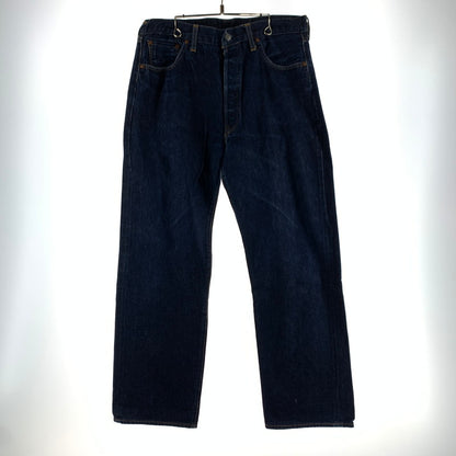 【中古品】【メンズ】 LEVIS リーバイス 501 DENIM PANTS デニムパンツ カラーINDIGO SIZE:36×36/裏555 復刻 ビッグE 赤耳 156-260901-ky-04-fuzh 万代Net店