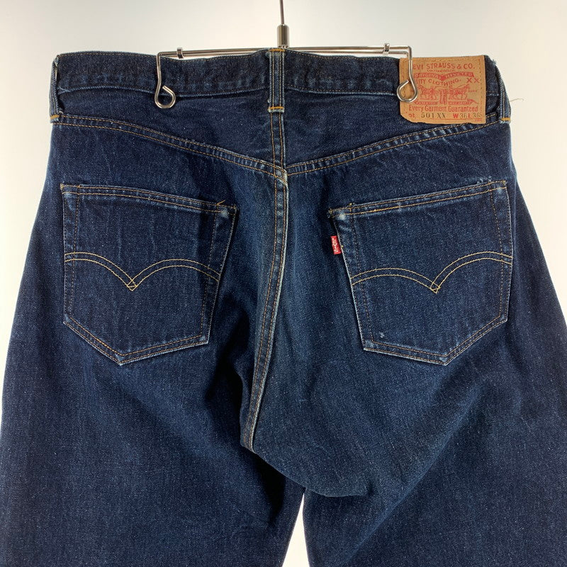 【中古品】【メンズ】 LEVIS リーバイス 501 DENIM PANTS デニムパンツ カラーINDIGO SIZE:36×36/裏555 復刻 ビッグE 赤耳 156-260901-ky-04-fuzh 万代Net店