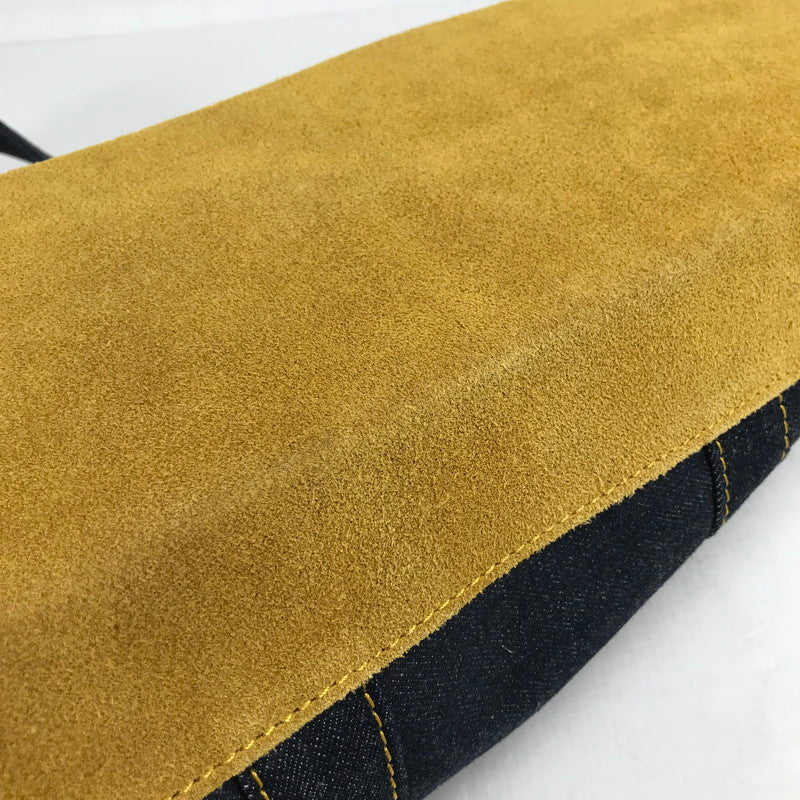 【中古品】【メンズ】 CUSHMAN クッシュマン REVERSIBLE TOTE BAG デニム チェックリバーシブル トートバッグ カバン バッグ 188-260903-mh-04-fuzh カラー：インディゴブルー 万代Net店