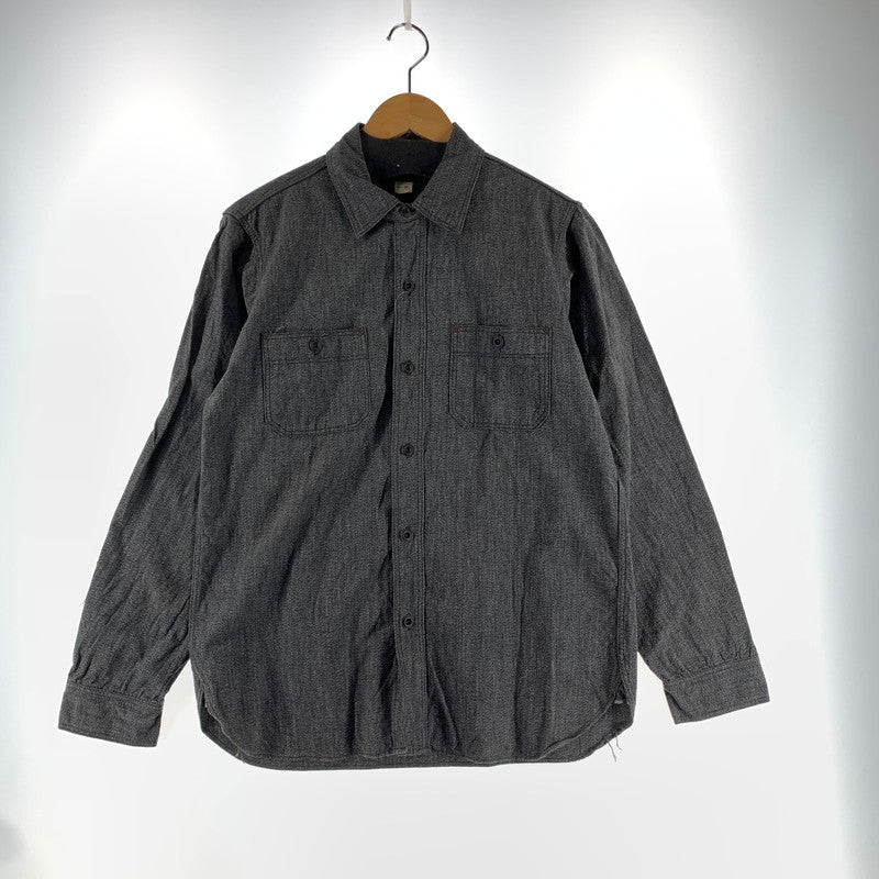 【中古品】【メンズ】 FREEWHEELERS WORK SHIRT フリーホイラーズ ワークシャツ カラーCHARCOAL SIZE:16 1920年代 STYLE 145-260901-ky-15-fuzh 万代Net店