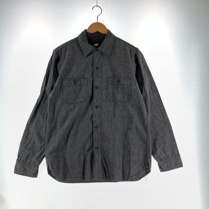 【中古品】【メンズ】 FREEWHEELERS WORK SHIRT フリーホイラーズ ワークシャツ カラーCHARCOAL SIZE:16 1920年代 STYLE 145-260901-ky-15-fuzh 万代Net店