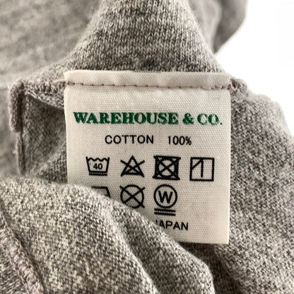 【中古品】【メンズ】 WAREHOUSE ウエアハウス 半袖Tシャツ カットソー 145-260922-gm-08-fuzh サイズ：L カラー：グレー 万代Net店