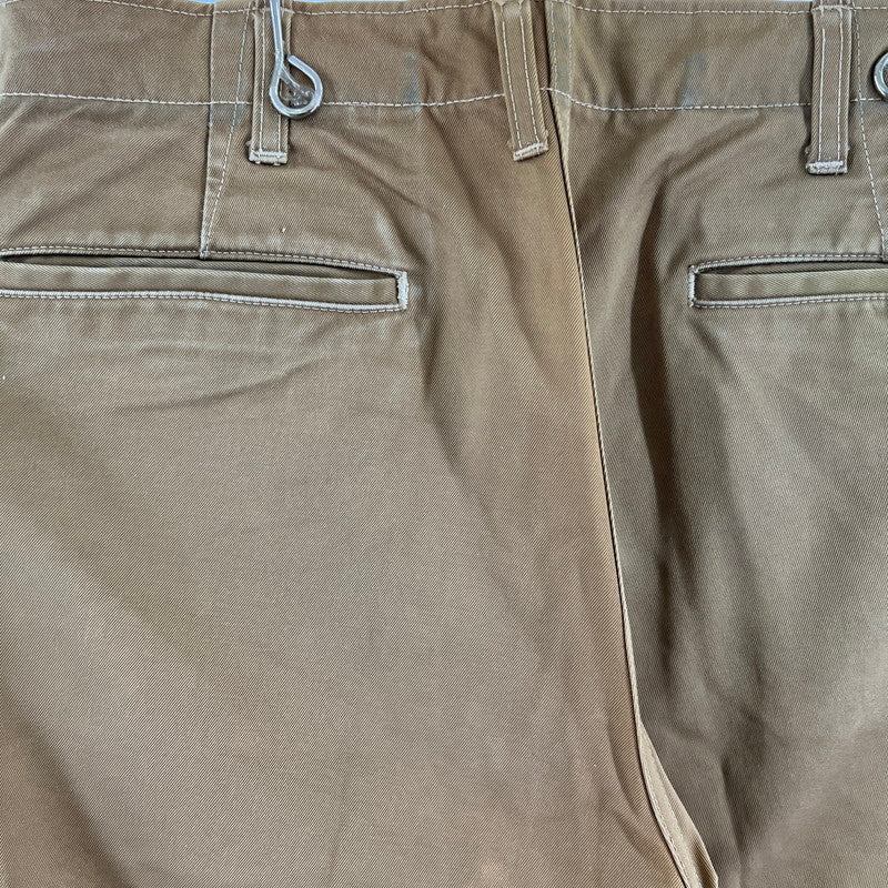 【中古品】【メンズ】 THE REAL MCCOY'S ザリアルマッコイズ WORK PANTS ワークパンツ ボタンフライ 156-260901-ny-03-fuzh サイズ：33×34 カラー：ベージュ 万代Net店