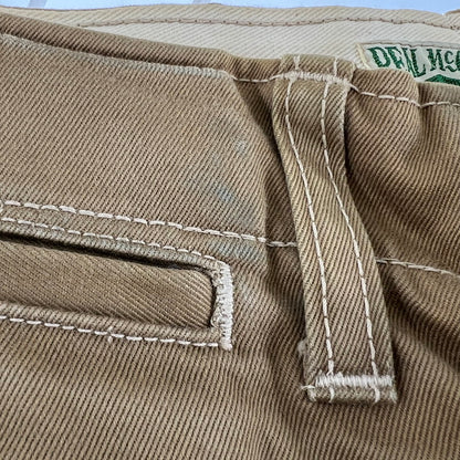 【中古品】【メンズ】 THE REAL MCCOY'S ザリアルマッコイズ WORK PANTS ワークパンツ ボタンフライ 156-260901-ny-03-fuzh サイズ：33×34 カラー：ベージュ 万代Net店