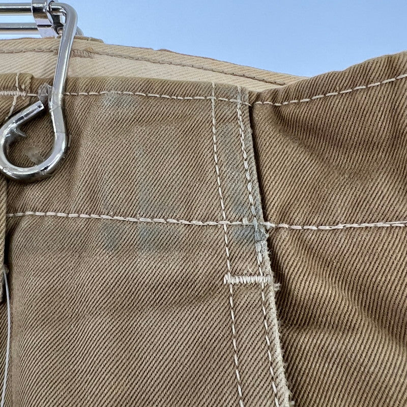 【中古品】【メンズ】 THE REAL MCCOY'S ザリアルマッコイズ WORK PANTS ワークパンツ ボタンフライ 156-260901-ny-03-fuzh サイズ：33×34 カラー：ベージュ 万代Net店