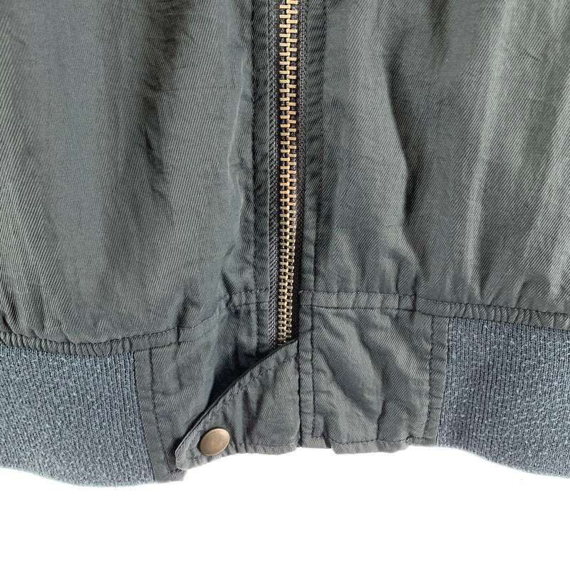 【中古品】【メンズ】 AVIREX アヴィレックス L-2B ブルゾンジャケット カラーGRAY SIZE:XL TIGER刺繍 145-260901-ky-16-fuzh 万代Net店