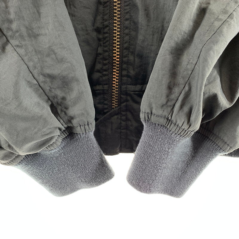 【中古品】【メンズ】 AVIREX アヴィレックス L-2B ブルゾンジャケット カラーGRAY SIZE:XL TIGER刺繍 145-260901-ky-16-fuzh 万代Net店