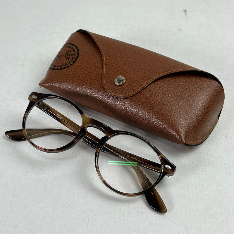 【中古品】【メンズ】 RAYBAN レイバン RB5283F EYEWEAR BROWN/ケース付属 サングラス 49口21 145 ※ケース傷みあり 203-260917-io-33-fuzh 万代Net店