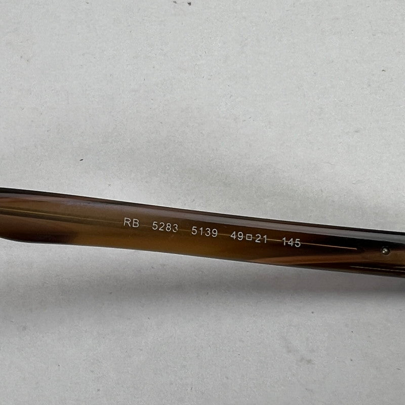 【中古品】【メンズ】 RAYBAN レイバン RB5283F EYEWEAR BROWN/ケース付属 サングラス 49口21 145 ※ケース傷みあり 203-260917-io-33-fuzh 万代Net店