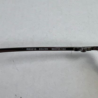 【中古品】【メンズ】 RAYBAN レイバン RB3210 サングラス レンズBROWN ケース付属 サングラス 55口18-130 ※歪みあり 203-260917-io-32-fuzh 万代Net店