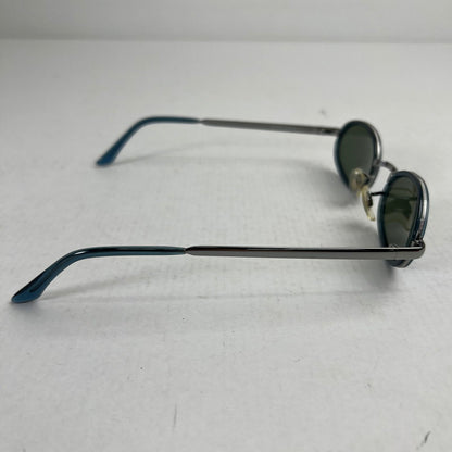 【中古品】【メンズ】 RAYBAN レイバン RB3123 オーバルサングラス BLUE/ケース付属 サングラス ※使用感あり・ケース傷みあり 203-260917-io-30-fuzh カラー：ブルー 万代Net店