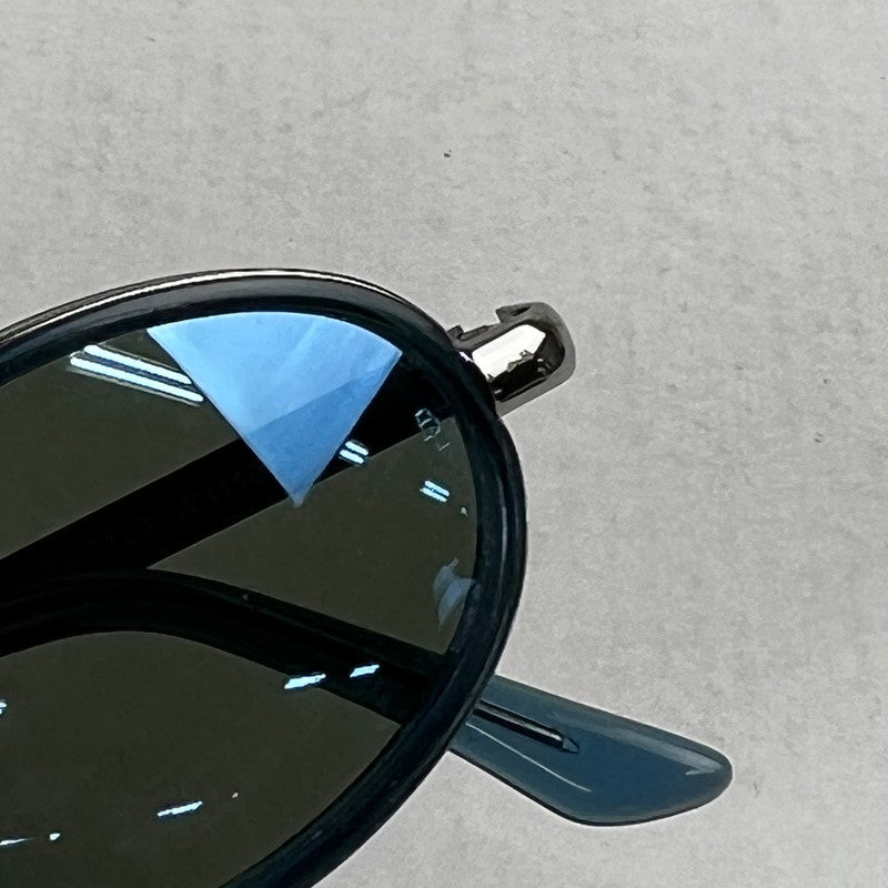 【中古品】【メンズ】 RAYBAN レイバン RB3123 オーバルサングラス BLUE/ケース付属 サングラス ※使用感あり・ケース傷みあり 203-260917-io-30-fuzh カラー：ブルー 万代Net店