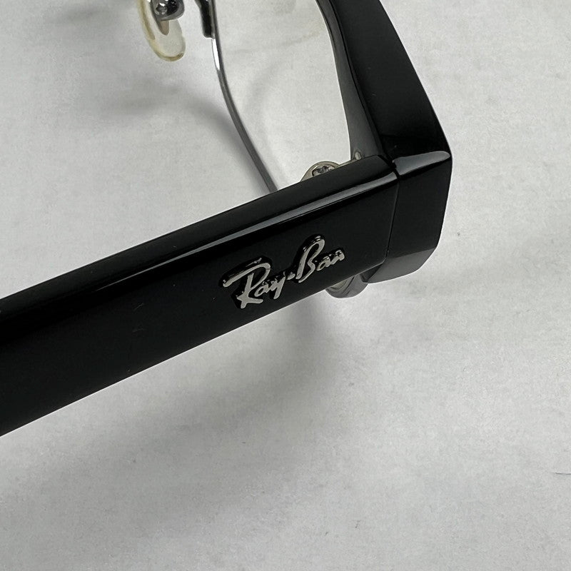 【中古品】【メンズ】 RAYBAN レイバン RB5157 アイウエア フレームBLACK ケース付属 サングラス 54口17 145 ※歪みあり・ケース傷みあり 203-260917-io-31-fuzh カラー：ブラック 万代Net店