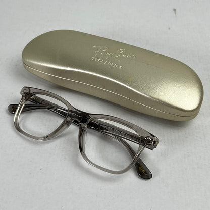 【中古品】【メンズ】 RAYBAN レイバン RB5248 アイウエア クリアフレーム ケース付属 ※レンズ欠品・使用感・歪みあり 49口19 140 203-260917-io-34-fuzh 万代Net店