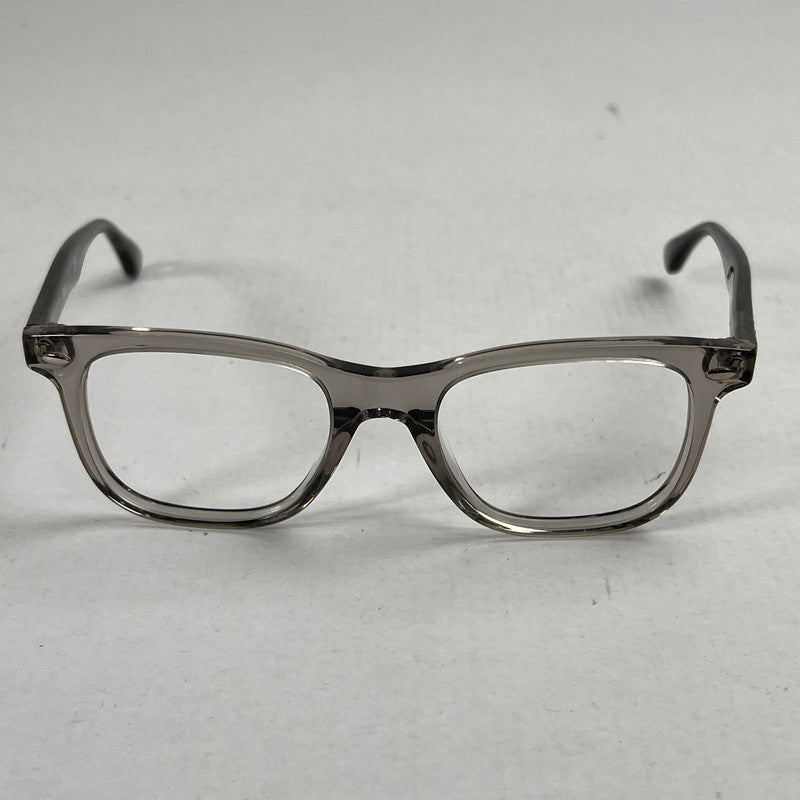 【中古品】【メンズ】 RAYBAN レイバン RB5248 アイウエア クリアフレーム ケース付属 ※レンズ欠品・使用感・歪みあり 49口19 140 203-260917-io-34-fuzh 万代Net店