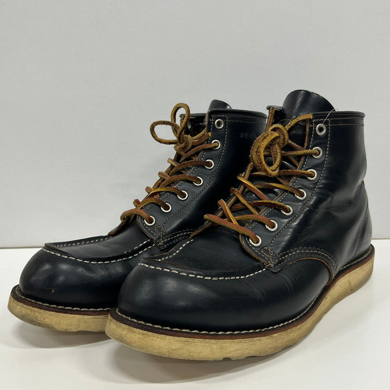 【中古品】【メンズ】 REDWING レッドウィング 9874 犬タグ IRISH SETTER BOOT "BLACK" 復刻 茶芯 アイリッシュセッター クローンダイク ブーツ 164-260916-ny-08-fuzh サイズ：27.5cm カラー：ブラック 万代Net店