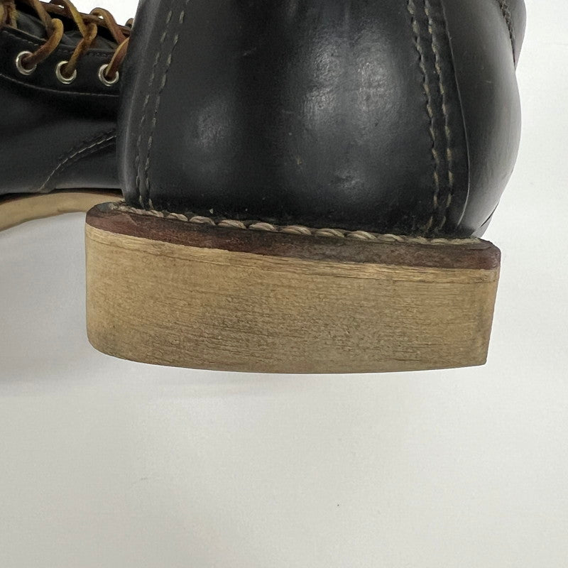 【中古品】【メンズ】 REDWING レッドウィング 9874 犬タグ IRISH SETTER BOOT "BLACK" 復刻 茶芯 アイリッシュセッター クローンダイク ブーツ 164-260916-ny-08-fuzh サイズ：27.5cm カラー：ブラック 万代Net店