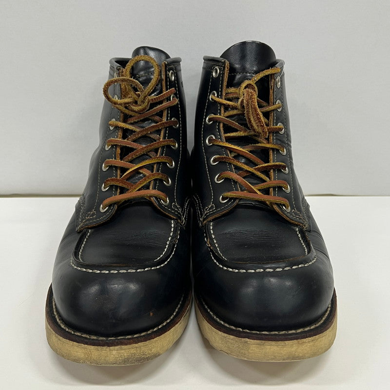 【中古品】【メンズ】 REDWING レッドウィング 9874 犬タグ IRISH SETTER BOOT "BLACK" 復刻 茶芯 アイリッシュセッター クローンダイク ブーツ 164-260916-ny-08-fuzh サイズ：27.5cm カラー：ブラック 万代Net店