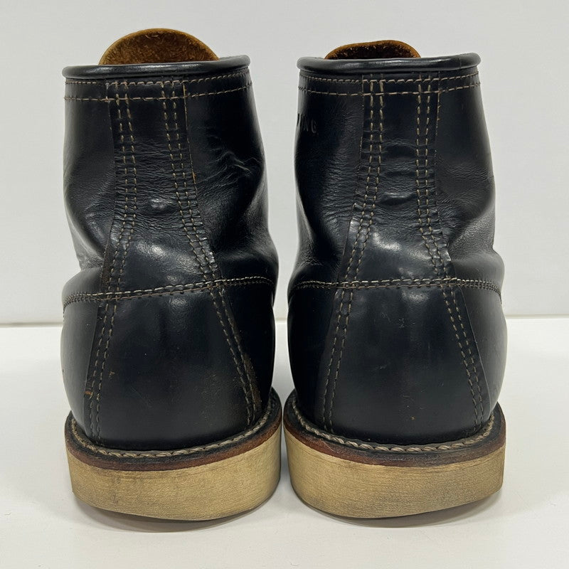 【中古品】【メンズ】 REDWING レッドウィング 9874 犬タグ IRISH SETTER BOOT "BLACK" 復刻 茶芯 アイリッシュセッター クローンダイク ブーツ 164-260916-ny-08-fuzh サイズ：27.5cm カラー：ブラック 万代Net店